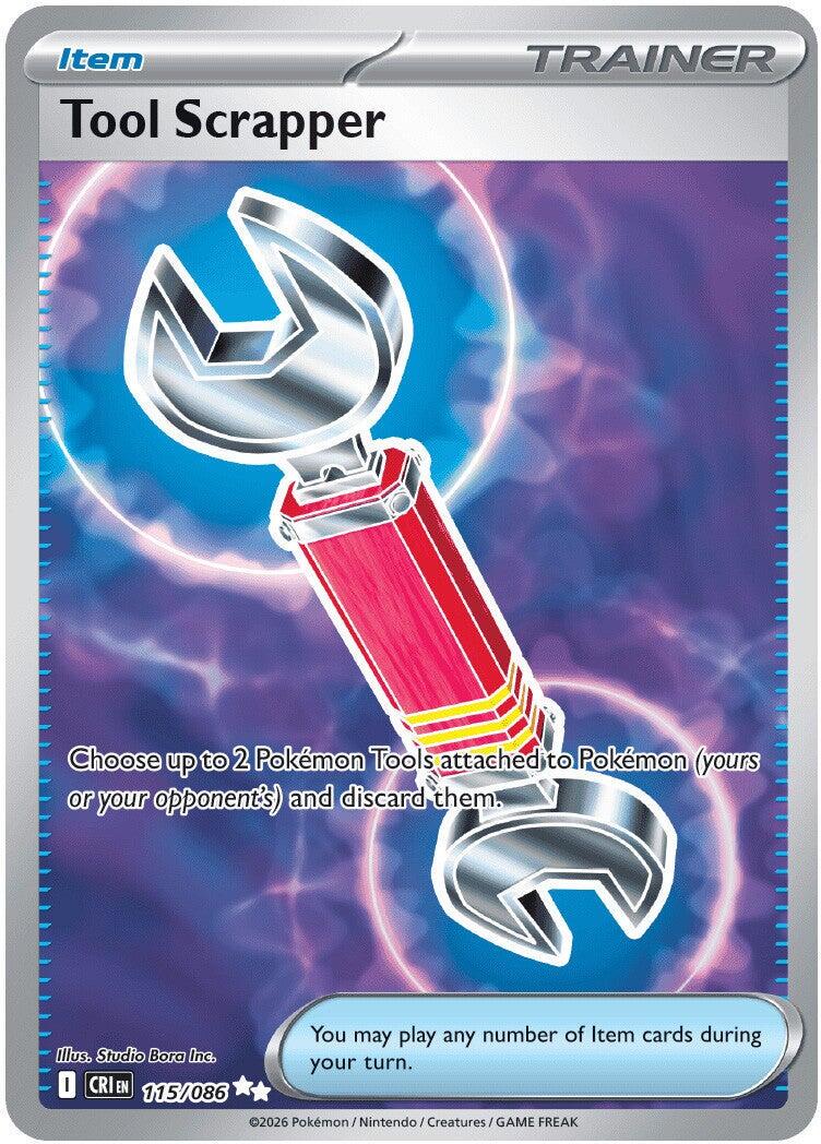 Chaos Rising Tool Scrapper Pokémon card